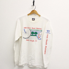 Camiseta De Colección River Road Biatlón Baton Rouge Louisiana 1989 Manga Larga Grande segunda mano  Embacar hacia Argentina