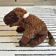 RZADKI Build A Bear Brown Bison Buffalo Pluszowa zabawka Wypchane zwierzę BABW Exclusive, używany na sprzedaż  Wysyłka do Poland