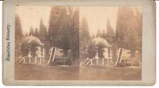 SEQUOIA STUMP c1880s Stereoview DANCE GAZEBO CALAVERAS BIG TREE GROVE California, used for sale  Shipping to South Africa