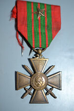 J16A) Médaille militaire croix de guerre 1939 1 clou guerre 39/45 french medal d'occasion  Saint-Jean-en-Royans
