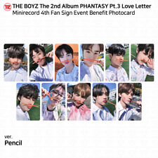 Cartão fotográfico beneficente The Boyz Phantasy Pt.3 Love Letter minicord 4th Fan Sign comprar usado  Enviando para Brazil