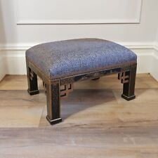 Antique chinoiserie footstool for sale  MACCLESFIELD