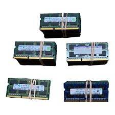 Lote de 50 - 4GB PC3 DDR3 velocidades mistas laptop RAM mix marca TESTADO comprar usado  Enviando para Brazil