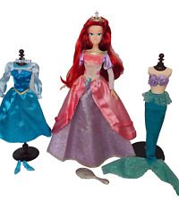 Conjunto de vestido Disney Store Little Mermaid Ariel luxo boutique guarda-roupa azul rosa comprar usado  Enviando para Brazil