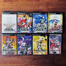 Dot .hack 1 2 3 4 G.U. 1 2 3 Link Playstation 2 PS2 PSP Sony Japan for sale  Shipping to South Africa