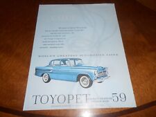 1959 toyopet toyota crown for sale  Greencastle
