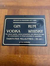 home bar signs for sale  WALTON-ON-THAMES