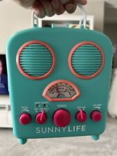 Used, Sunnylife Portable Beach Mp3 Speaker With Am/Fm Radio and Smartphone Holder NWOT for sale  Shipping to South Africa
