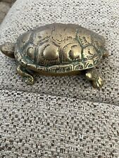 Vintage brass turtle for sale  WELLINGBOROUGH