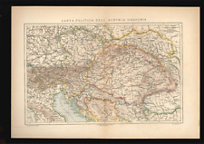 carte geografiche epoca antiche usato  Vaiano Cremasco