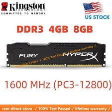 Usado, HyperX FURY DDR3 4GB 8GB 16GB 1600 MHz PC3-12800 Desktop RAM DIMM 240pins comprar usado  Enviando para Brazil