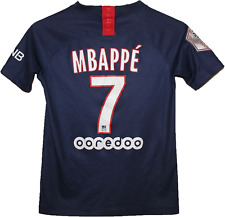 Usado, Camiseta de futebol #7 MBAPPE 2020 PSG Paris Saint Germain FC Nike tamanho 147cm. comprar usado  Enviando para Brazil