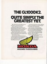 Honda gl1000k2 classic for sale  SOUTHAMPTON