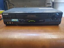 Grabadora de casete de video VHS VCR estéreo de alta fidelidad Sony SLV-N55 sin control remoto - probada, usado segunda mano  Embacar hacia Argentina