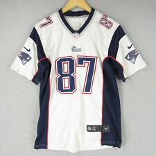 New England Patriots Rob Gronkowski Jersey Youth Extra Large XL Blue White #87 for sale  San Tan Valley