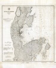 1876 nautical chart for sale  Saint Augustine