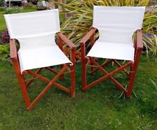 Directors chairs pair for sale  RETFORD