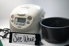 SEE WEAR Zojirushi NS-WPC10 Rice Cooker Warmer 5.5 Cups - Tested/Works for sale  Shipping to South Africa