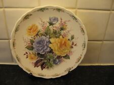 Rose flower plate for sale  WELLINGBOROUGH