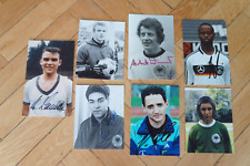 7 x orig.sign. Fotos u.a. 9 x 13 cm DFB Deutschland Borussia Mönchengladbach comprar usado  Enviando para Brazil