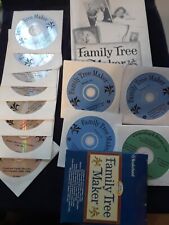 Family Tree maker version 7 Manual &11 CD's windows never installed Vintage for sale  North Ridgeville