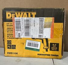 Kit de taladro de agarre reversible velocidad variable DEWALT DWD110K 3/8 pulgadas segunda mano  Embacar hacia Argentina