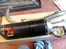 Akrapovic exhaust system for sale  BRISTOL