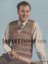 Vintage knitting pattern for sale  WIDNES