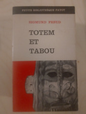 Totem tabou payot d'occasion  Paris XVIII