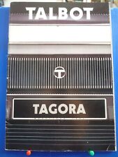Talbot tagora 1981 d'occasion  Lodève