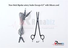 Non-Stick Bipolar Artery Vessel Sealer Forcep/Clamp-L: 8.5'' &3mtr Cord-REUSABLE for sale  Shipping to South Africa