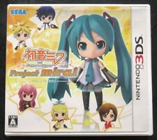 Nintendo 3DS Hatsune Miku i Future Japońskie gry Project Mirai SEGA Testowane, używany na sprzedaż  Wysyłka do Poland