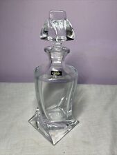 vintage twisted glass decanter for sale  HAVERFORDWEST