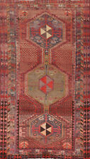 Tapete de sala de estar vintage geométrico de lã Lori 5x10 tapete de lã feito à mão comprar usado  Enviando para Brazil
