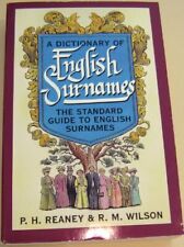 Dictionary english surnames for sale  UK