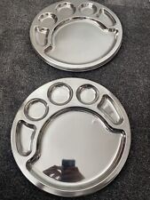 Stainless steel thali for sale  STANMORE