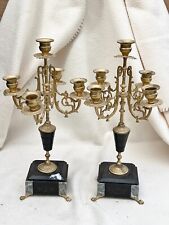 antique brass candelabra for sale  PRESTON