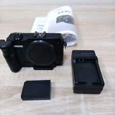 Câmera SLR sem fio Canon EOS M preta com bateria, carregador, alça de câmera, manual (cópia), usado comprar usado  Enviando para Brazil