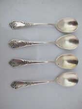 DEETJEN Prato de prata ornamentado ovo SPOON talheres conjunto de 4 comprar usado  Enviando para Brazil