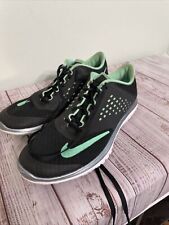 Tênis de corrida Nike Fitsole Lite feminino tamanho 9 FS Lite preto verde perfeito 704881-001 comprar usado  Enviando para Brazil