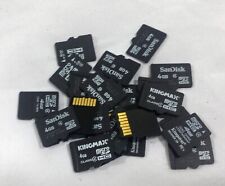 Lote de 10 cartões micro SD de marca mista de 4 GB comprar usado  Enviando para Brazil