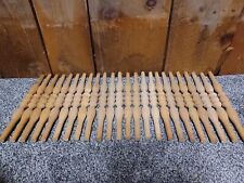 Lote de 24 husillos de escalera de madera de 14" sin manchas, usado segunda mano  Embacar hacia Mexico