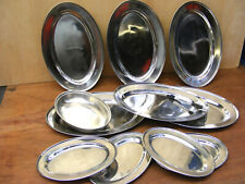 Oval stainless serving for sale  CHRISTCHURCH