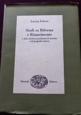 Studi riforma rinascimento usato  Bologna