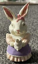 Enesco girl rabbit for sale  Chicago