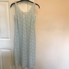 .uk8.sleeveless.midi.pale blue for sale  ABINGDON