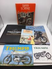 Triumph motorcycle books for sale  RUGBY