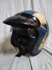 DUCHINNI D501 GARAGE OPEN FACE MOTORCYCLE MOTORBIKE  SCOOTER HELMET MEDIUM  for sale  Shipping to South Africa