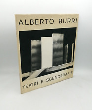 Alberto burri teatri usato  Milano