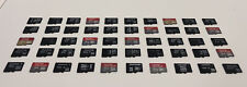 50 cartões micro SD usados, marcas sortidas, 16 GB, usado comprar usado  Enviando para Brazil